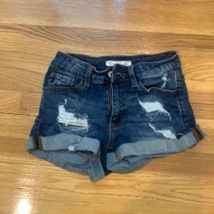 jean shorts